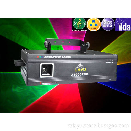 1500 MW RGB Cartoon Laser Light with CE&RoHS (A1500RGB)